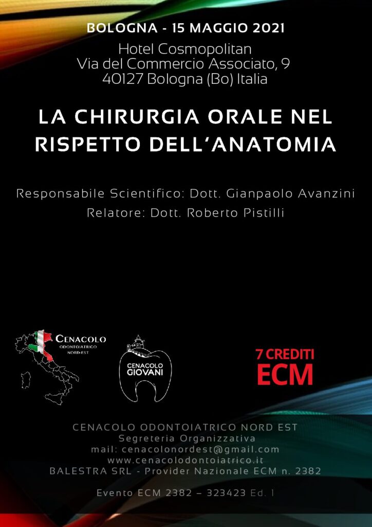 LA CHIRURGIA ORALE NEL RISPETTO DELL’ANATOMIA