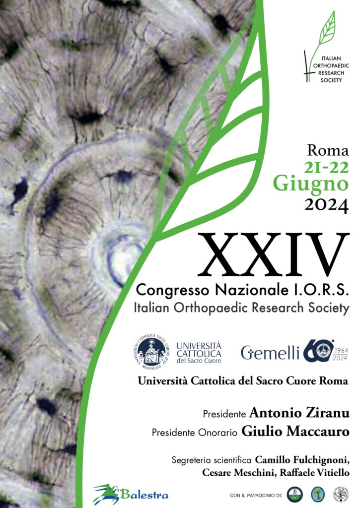 Congresso Nazionale I.O.R.S. – Italian Orthopaedic Research Society