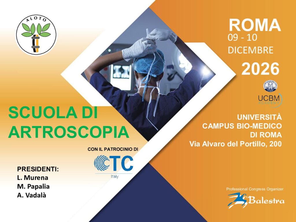 SCUOLA DI ARTROSCOPIA