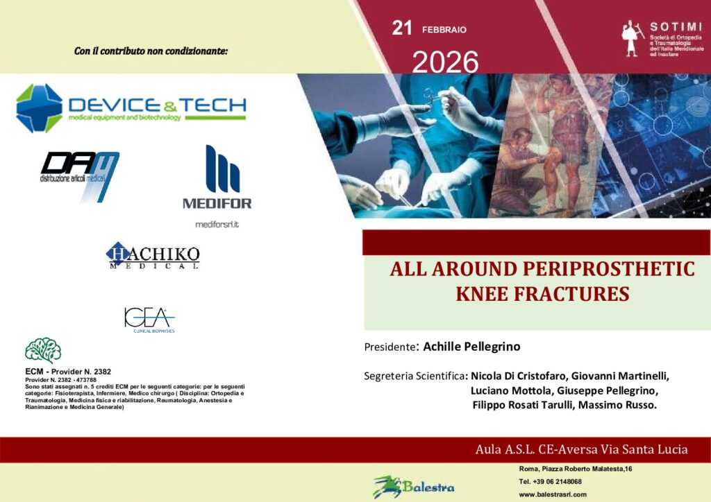 ALL AROUND PERIPROSTHETIC KNEE FRACTURES