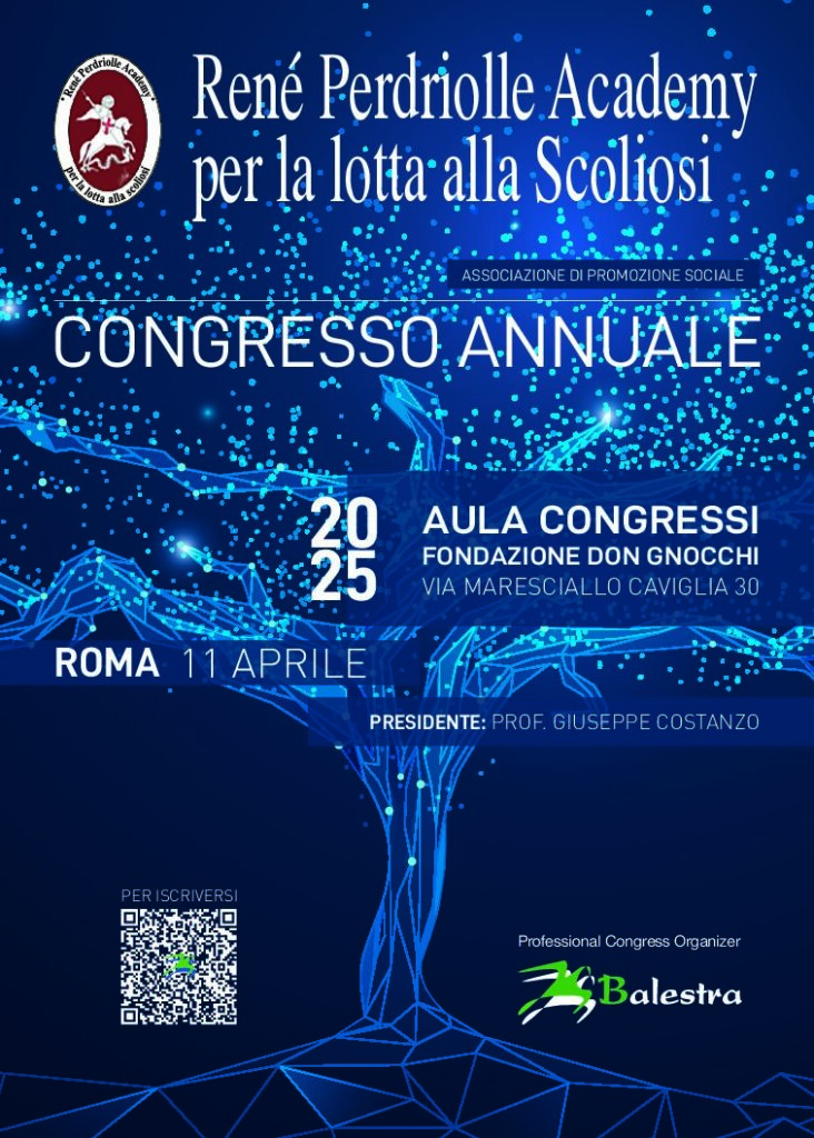 CONGRESSO ANNUALE – René Perdriolle Academy per la lotta alla Scoliosi